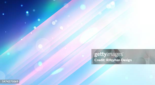 vector illustration of abstract blurred iridescent rainbow prism light backdrop - cloud transparent stock illustrations