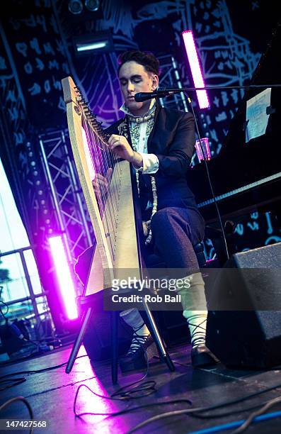 PatrickWolf performs on day one of Blissfields Festival on June 29, 2012 in Winchester, England.