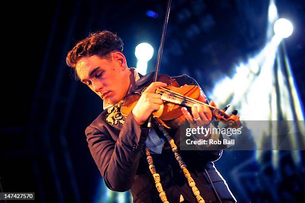 PatrickWolf performs on day one of Blissfields Festival on June 29, 2012 in Winchester, England.