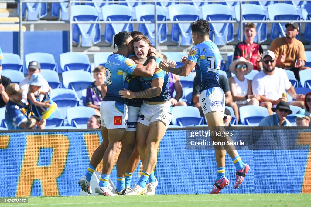 NRL Rd 3 - Titans v Storm