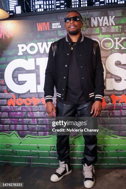 Woody McClain attends Woody McClain's Woody Watch Party for "Power Book II" season 3 premiere at CRU Food & Wine Bar on March 17, 2023 in Alpharetta,...