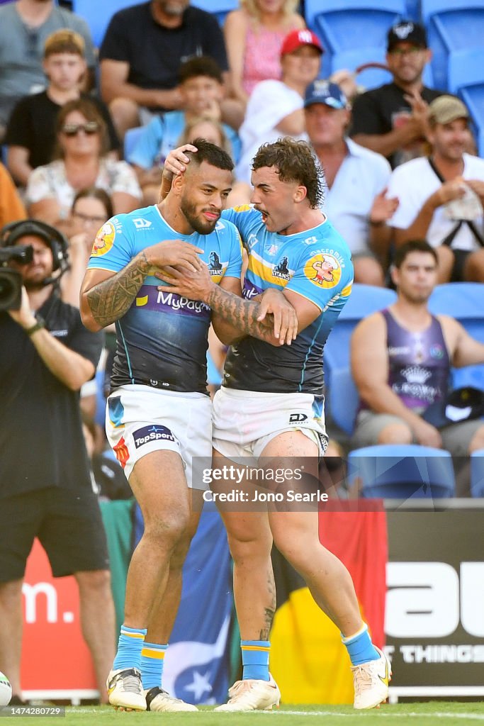 NRL Rd 3 - Titans v Storm