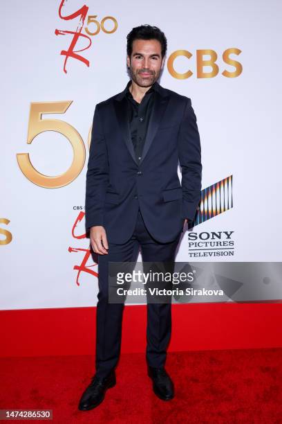 Jordi Vilasuso attends Red carpet event for the 50th Anniversary of Daytime’s Drama "The Young and The Restless" at Vibiana on March 17, 2023 in Los...