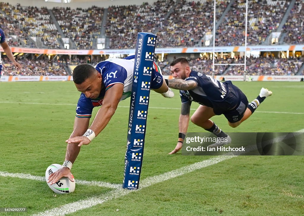 NRL Rd 3 - Cowboys v Warriors