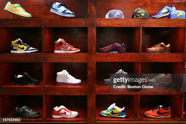 Inside Boston's new sneaker boutique Bodega, a posh store that sells limited edition sneakers ranging in price from $80 to $2000. Bodega joins...