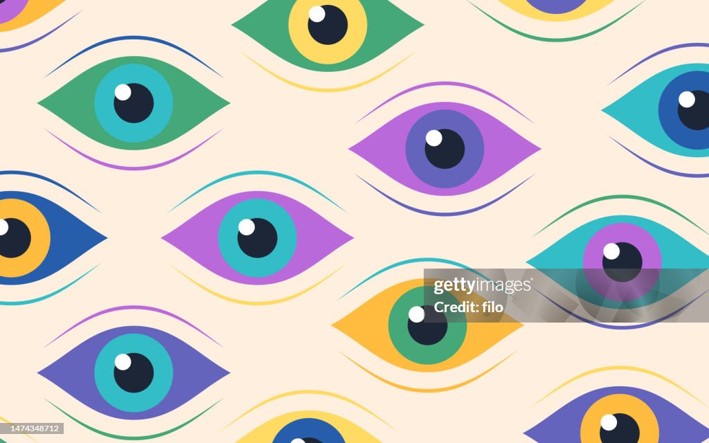 Human Eye Background