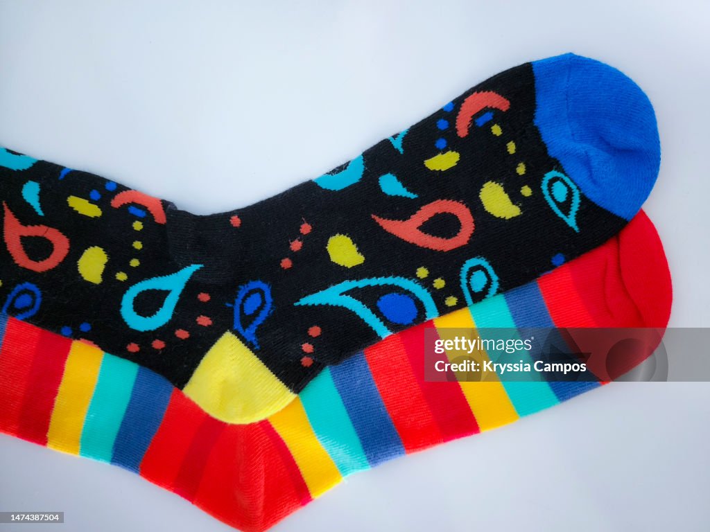 Mismatched Pair of Socks
