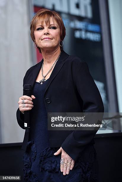 Pat Benatar performs during "FOX & Friends" All American Concert Series at FOX Studios on June 29, 2012 in New York City.