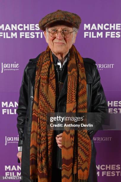 Noddy Holder attends the "Bolan's Shoes" Premiere at ODEON Manchester Great Northern on March 18, 2023 in Manchester, England.