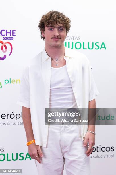 Benson Boone attends the "La Noche De Cadena 100" charity concert photocall at WiZink Center on March 18, 2023 in Madrid, Spain.