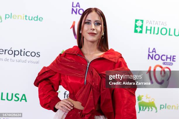 Vicco attends the "La Noche De Cadena 100" charity concert photocall at WiZink Center on March 18, 2023 in Madrid, Spain.