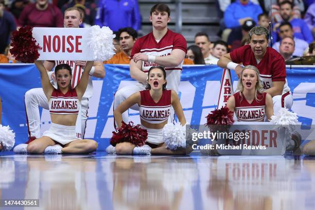 Arkansas Razorbacks Cheer Arkansas Razorbacks Cheerleaders Photos and Premium High Res Pictures ...