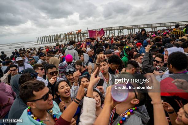 Spring Break Patrites Spring Break South Padre Photos and Premium High Res Pictures - Getty ...