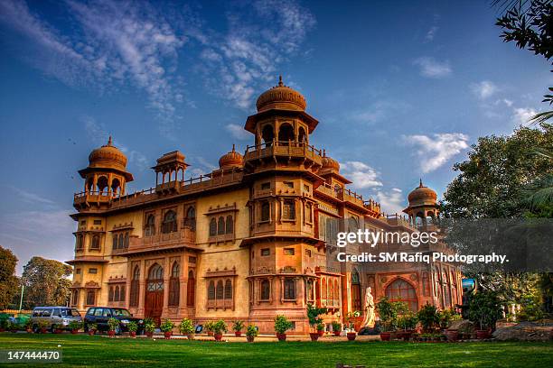 mohata palace -historical & architectural buildind - karachi stock pictures, royalty-free photos & images