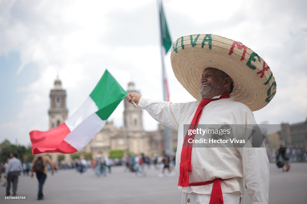 President Lopez Obrador Commemorates The 85th Anniversary Of The Mexican Oil Expropriation