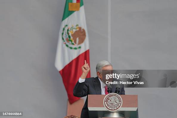 President Lopez Obrador Commemorates The 85th Anniversary Of The Mexican Oil Expropriation President Lopez Obrador Commemorates The 85th Anniversary Of The Mexican Oil Expropriation