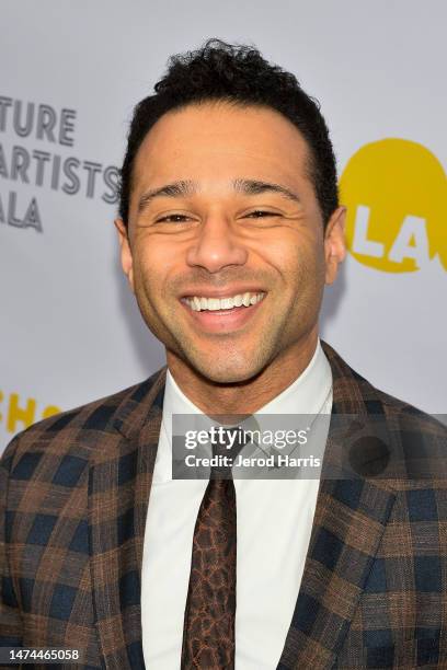 Corbin Bleu arrives at LA County High School for the Arts presents Future Artists Gala at Avalon Hollywood & Bardot on March 18, 2023 in Los Angeles,...