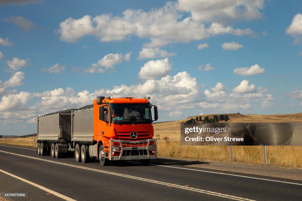 Truck and Dog, Monaro Highway, NSW