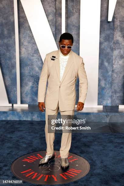 Kenneth "Babyface" Edmonds attends 2023 Vanity Fair Oscar After Party Arrivals at Wallis Annenberg Center for the Performing Arts on March 12, 2023...