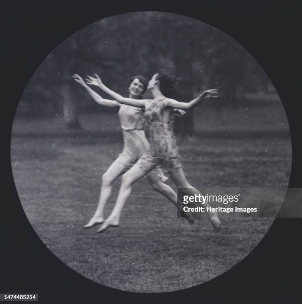 Elizabeth Duncan dancers, between 1916 and 1941. Creator: Arnold Genthe.