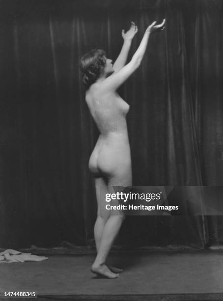 Bermicchi, Miss, portrait photograph, not before 1916. Creator: Arnold Genthe.