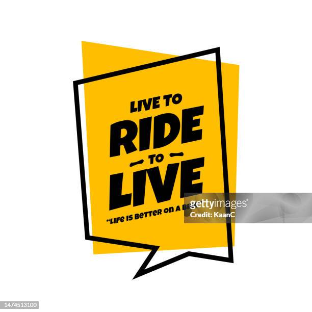 stockillustraties, clipart, cartoons en iconen met bicycle or bike lettering on yellow background vector stock illustration - train vehicle