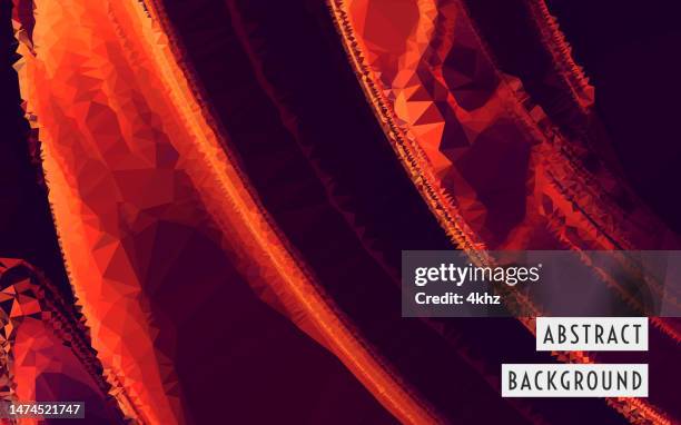 fluid melting waves liquid motion texture abstract background - lava flowing stock illustrations