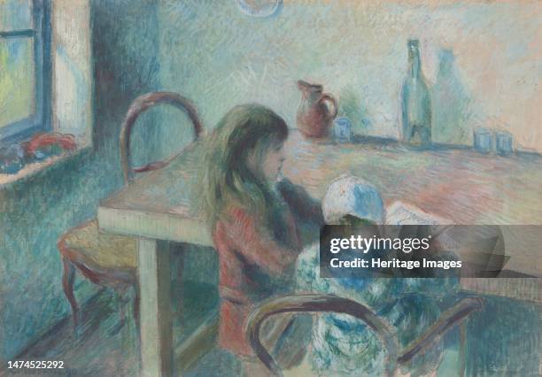 The Children, 1880. Creator: Camille Pissarro.