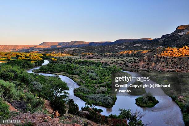 new mexico landscape - new mexico mountains stock pictures, royalty-free photos & images