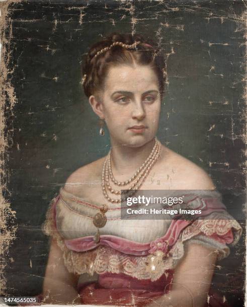 Queen Olga of Greece, 1868. Creator: Elisabeth Baumann.