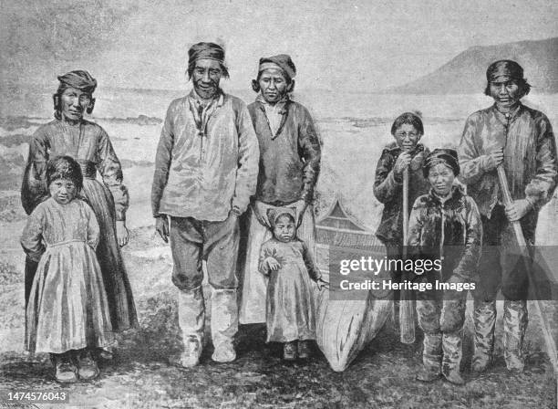 ''The Supposed New Tribe of Indians in Labrador. ', 1891. From "The Graphic. An Illustrated Weekly Newspaper", Volume 44. July to December, 1891....