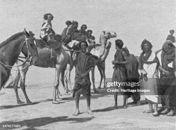 ''Types de Maures pillards; L'Ouest Africain', 1914. From "Grande Geographie Bong Illustree", 1914. Creator: Unknown.