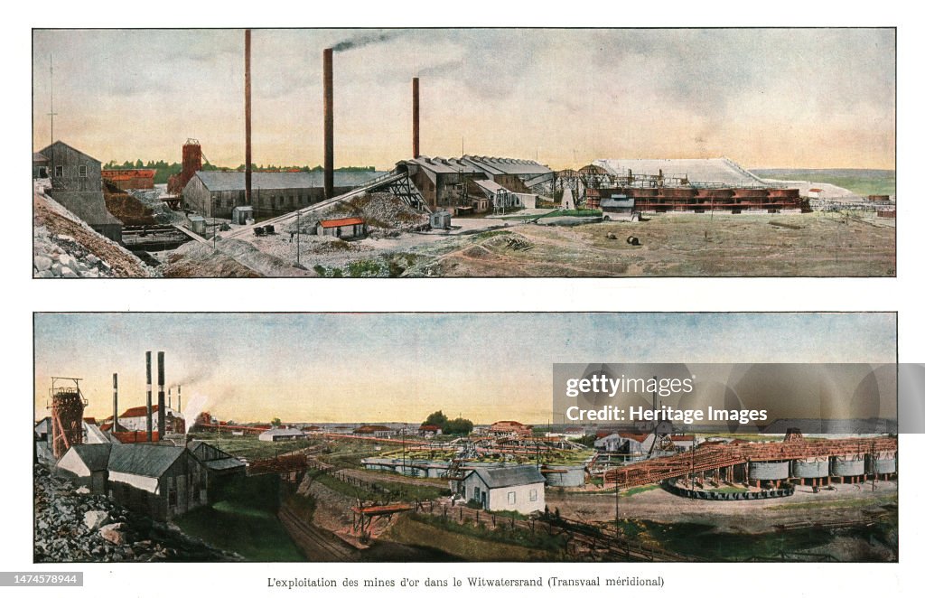 Lexploitation Des Mines Dor Dans Le Witwaterstrand (Transvaal Meridional); Afrique 19