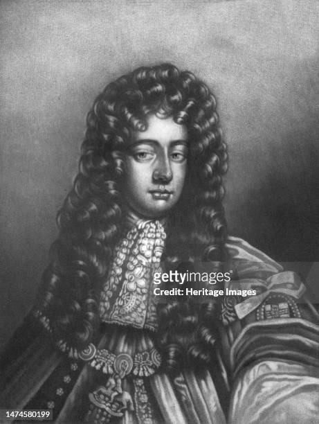 'Henry, Duke of Grafton, natural son of Charles II by the Duchess of Cleveland. Obit 1690'. From From "Portraits of characters illustrious in British...