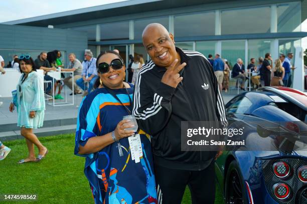 Justine Simmons and Joseph Simmons attend The Bridge VI, 2022 at The Bridge on September 17, 2022 in Bridgehampton, NY.