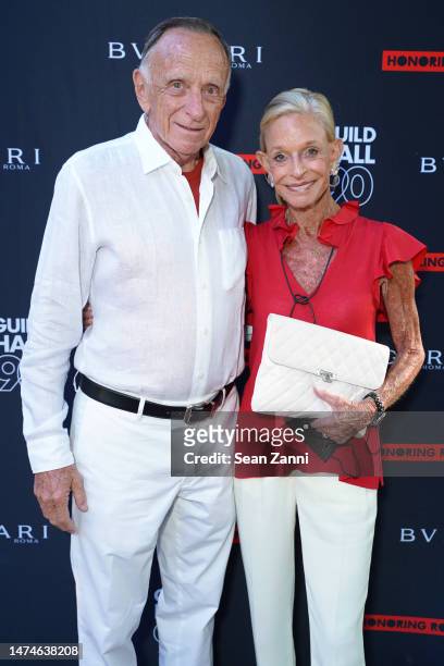 Yoav Krill and Linda Lindenbaum attend Guild Hall Summer Gala at Guild Hall on August 6, 2021 in East Hampton, NY.