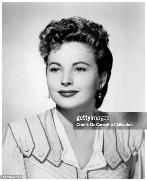 Publicity portrait of actor Coleen Gray in the film 'Apache Drums' United States.