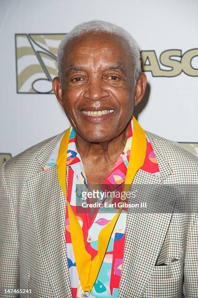 Irving Burgie attends the 25th Annual ASCAP Rhythm & Soul Music Awards at The Beverly Hilton Hotel on June 29, 2012 in Beverly Hills, California.