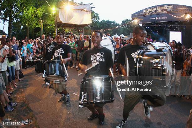 Steppers Rave Brooklyn Steppers Marching Band Photos and Premium High Res Pictures ...