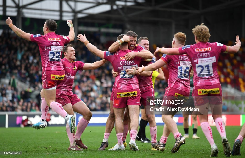 London Irish v Exeter Chiefs - Premiership Rugby Cup