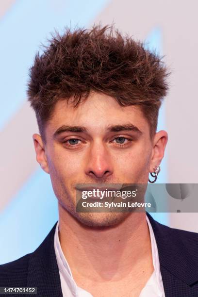 Maxence Danet-Fauvel attends the Series Mania Festival - day three on March 19, 2023 in Lille, France.