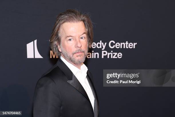 David Spade attends the 24th Annual Mark Twain Prize For American Humor at The Kennedy Center on March 19, 2023 in Washington, DC.