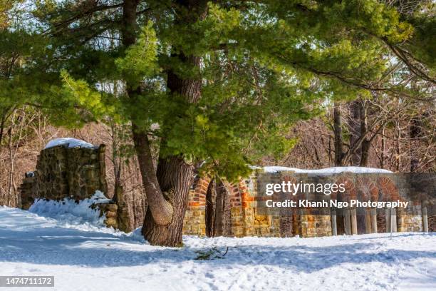 the mackenzie king estate in gatineau, quebec province, canada. - mackenzie country stock pictures, royalty-free photos & images