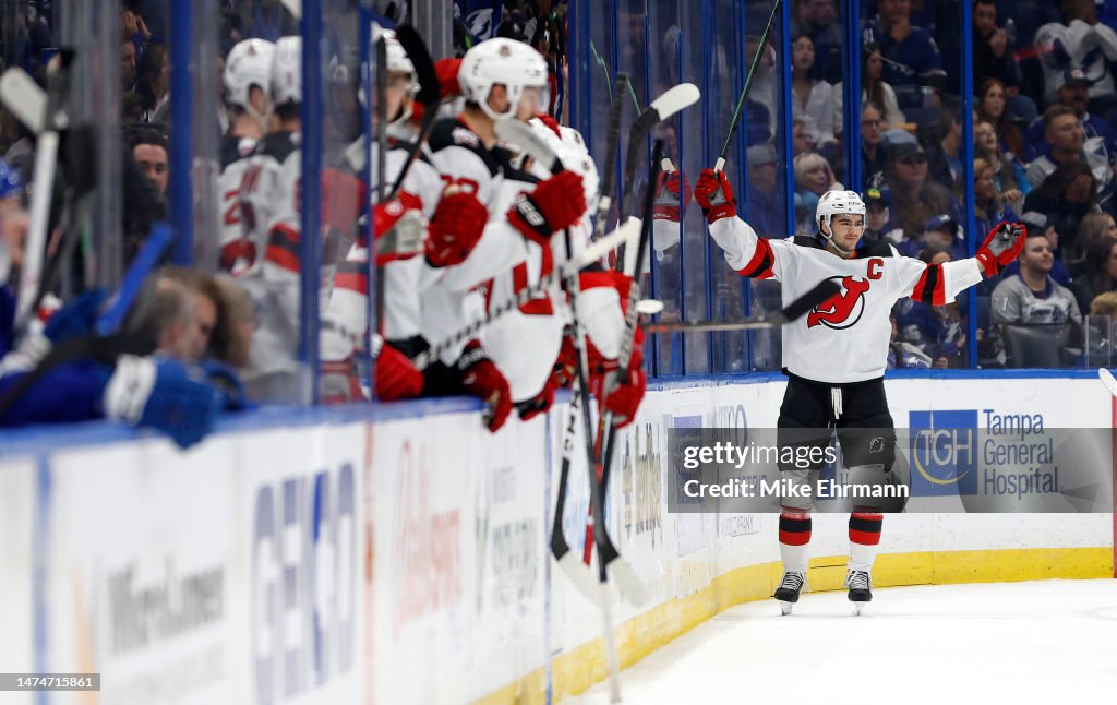 New Jersey Devils v Tampa Bay Lightning