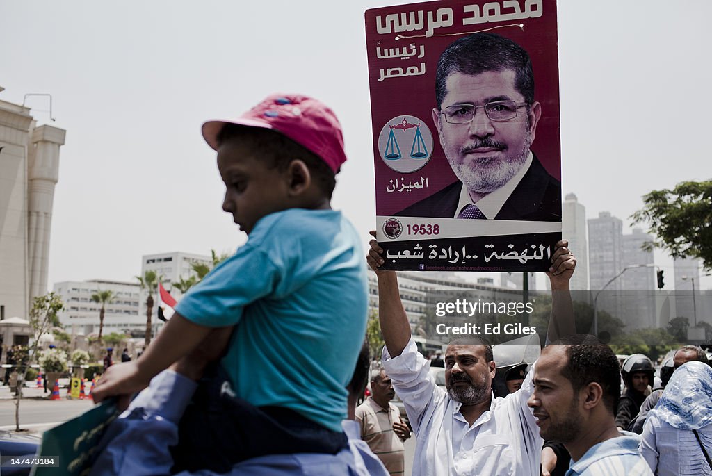 Egypt's President-elect Mohammed Mursi is Sworn In