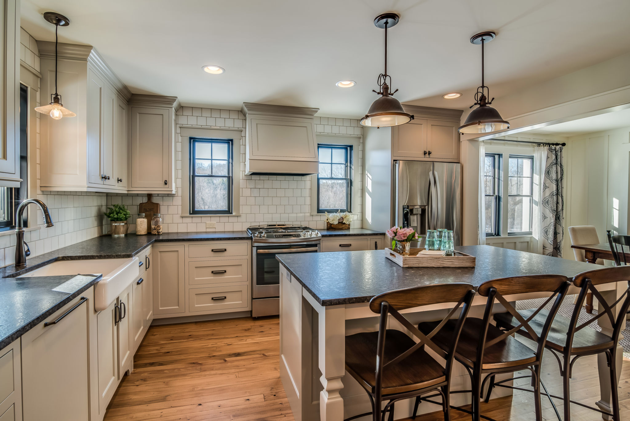 quartz soapstone kitchen