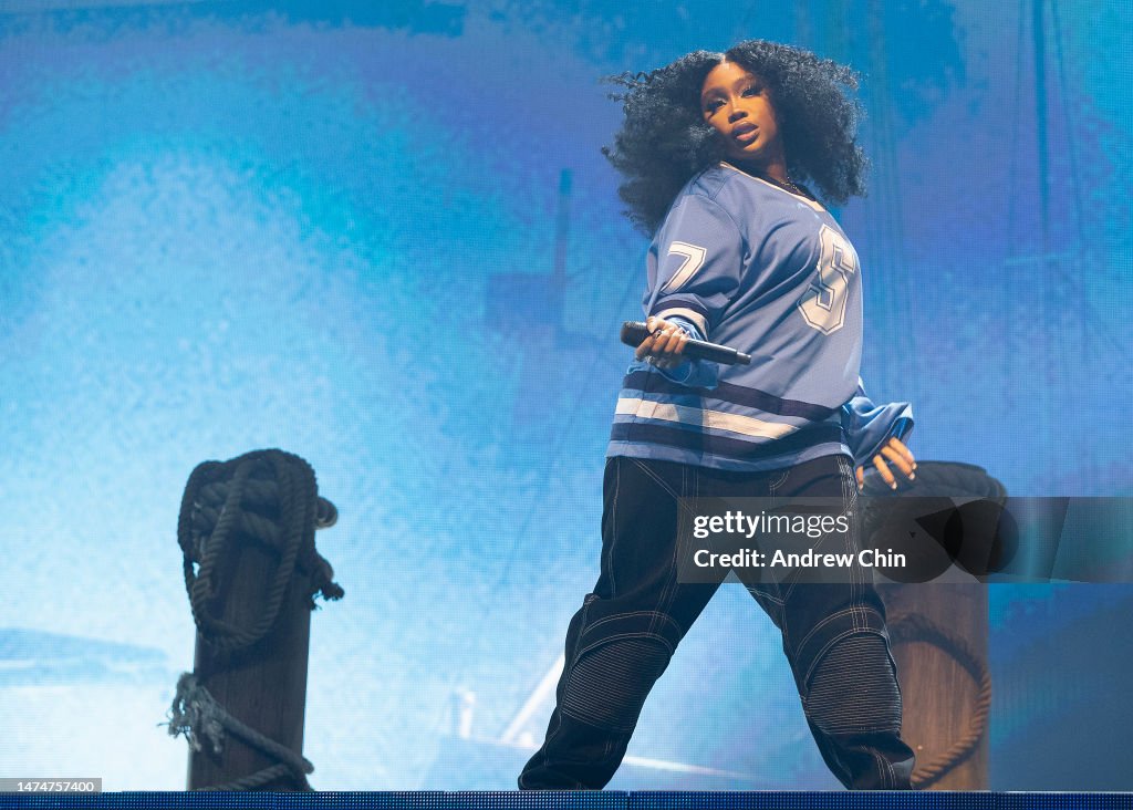 SZA Performs At Rogers Arena