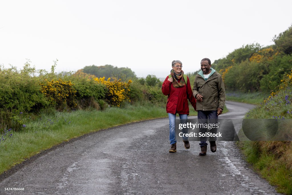 Couple Staying Active Together