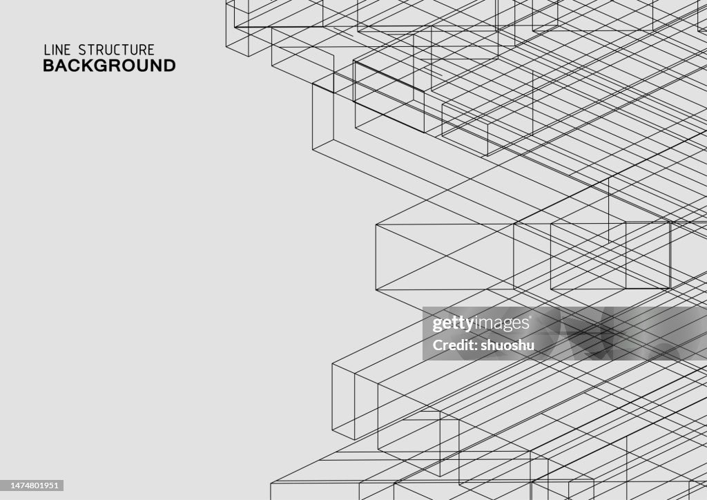 Line Structure Pattern Abstract Minimalism Geometric Line Structure Pattern Background High ...