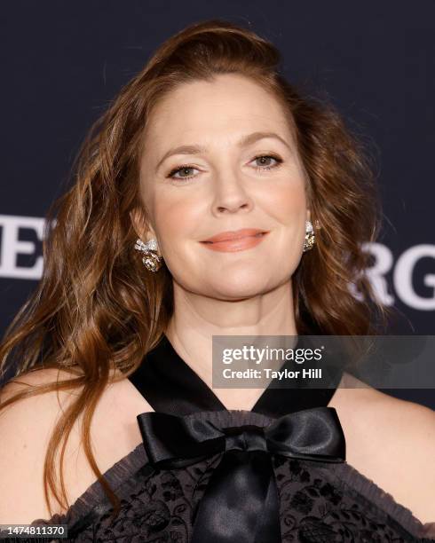 Drew Barrymore attends the 2023 Mark Twain Prize for American Humor presentation at The Kennedy Center on March 19, 2023 in Washington, DC.